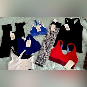 NWT Fabletics athletic leggings bundle size XS
